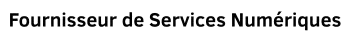 Fournisseur de Services Numériques